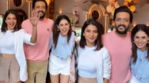 It’s ‘weekend party’ mode on for Jennifer Winget, Riteish Deshmukh, Genelia D’Souza and gang