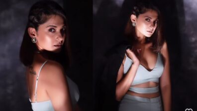 Jennifer Winget Dazzles In Blue Co-Ord Set; Sensual Photo Reel Goes Viral