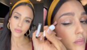 Jessica Alba owns her NYE glam with winged eyes and pouty lips