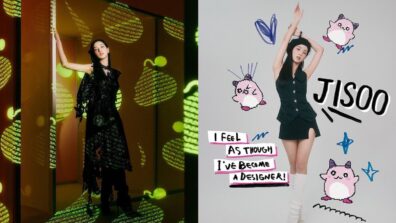 Blackpink Jisoo’s turns glorious in black shabby smock