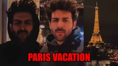 Kartik Aaryan shares glimpses of Eiffel Tower from his Paris vacation