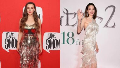Katherine Langford, Angelina Jolie, And Others Fascinating In Fringy Dress; See Pics