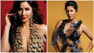 Katrina Kaif is visual delight in shimmery V-neck corset dress, you will sweat