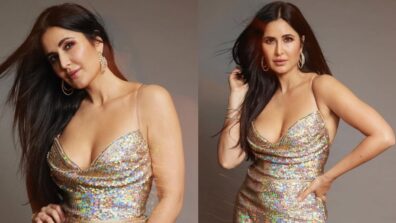 Katrina Kaif looks dazzling hot in a multicolored backless gown, See her look