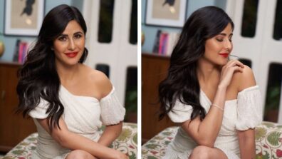 Katrina Kaif’s White One-shoulder Outfit Is Perfect For This Christmas