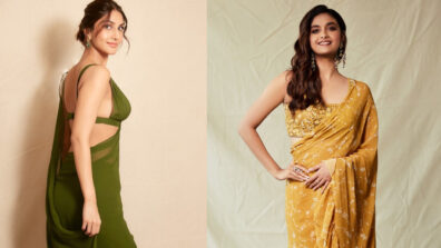 Keerthy Suresh, Vaani Kapoor, And Others Are Bewitching In Classic Layered Ruffle Sarees