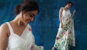 Keerthy Suresh’s white see-through saree look will make you go bananas