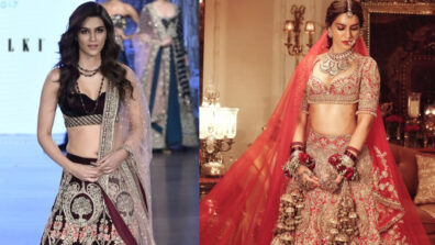 Kriti Sanon Sets ‘Bridal Goals’ In Magnificent Lehengas; See Pics