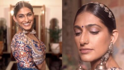 Kubbra Sait champions in Mayyur Girotra bridal couture, watch