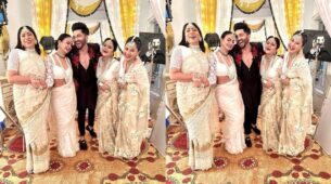 Laugh Away: ‘Handsome hunk’ Dheeraj Dhoopar poses with gang of ladies, fans get ‘swag dude’ goals