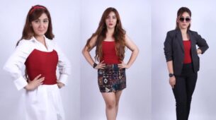 Learn 3 ways to style corset top from Ashnoor Kaur
