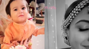 LOL: Surbhi Chandna plays with cute and adorable baby, shares sneak-peek of her gorgeous look and ‘gajra’