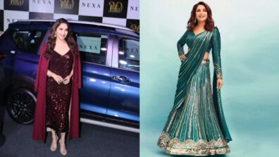 Madhuri Dixit’s fashion showdown in shimmers