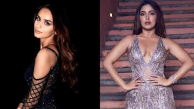 Manushi Chhillar And Bhumi Pednekar Shines And Sizzles In Embellished Bodycon Gowns