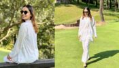 Manushi Chhillar Enjoys Her Me Time Donning A White Outfit