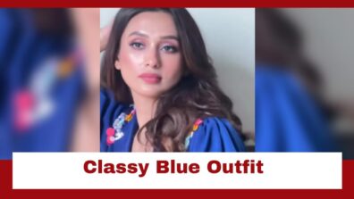 Mimi Chakraborty Poses Candidly In A Classy Blue Outfit; Check Here