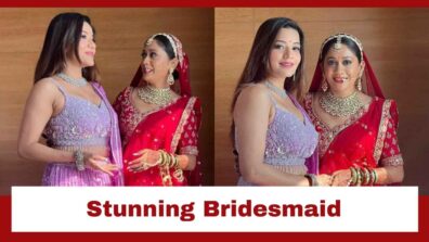 Monalisa Becomes The Stunning Bridesmaid For Friend Heena