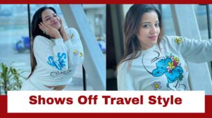 Monalisa Shows Off Her Travel Style In White Co-ord Set; Check Here