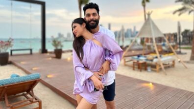 Mouni Roy enjoys quality time with hubby Suraj Nambiar in Doha, fans get couple goals