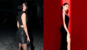 Mrunal Thakur Rising The Mercury Level With Her Glam In Black Bodycon Dresses