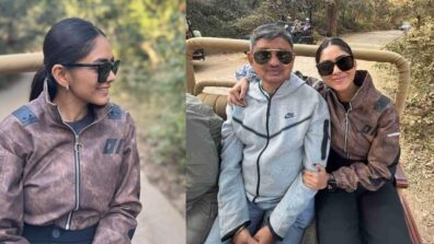 Mrunal Thakur shares mesmerizing pictures of a Safari trip with her family