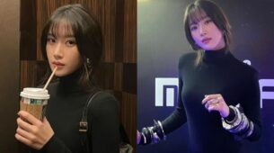 Mun Ka Young ‘What A Babe’ Vibes In Black Turtleneck Bodycon Dress; See Pics
