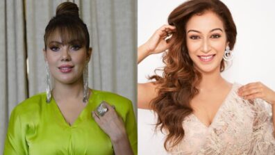 Munmun Dutta is ‘cool as cucumber’ in green V-neck corset dress, Sunayana Fozdar dazzles in baby pink see-through saree