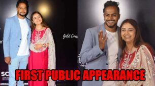 Newlywed Devoleena Bhattacharjee makes her first public appearance with husband Shanawaz Shaikh