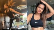 Nia Sharma hits gym hard, watch video