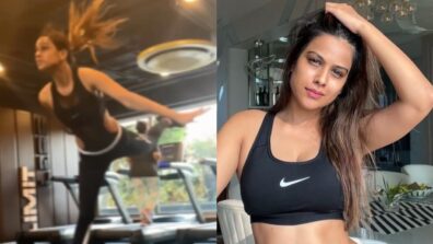 Nia Sharma hits gym hard, watch video