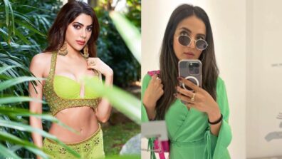 Nikki Tamboli and Jasmin Bhasin’s fashion strokes in green look season’s penultimate