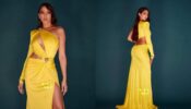 Nora Fatehi steals the stage at the awards ceremony, looking like a contemporary goddess in a seductive cut-out gown