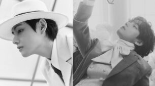 OMG BTS V’s Latest Monochrome Pictures Will Make You Go Lovestruck