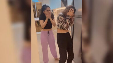 OMG: Did Nia Sharma’s ‘friend’ bang fridge door on her head? See shocking video