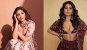 Parineeti Chopra In Pink And Sand Leaf Printed Or Raashi Khanna In Black And Red Rug Print: Whose Sharara Set Is Aesthetic?