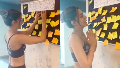 Perfectionist: Kriti Sanon sets her ‘goal board’ with ‘what to do’ sticky notes