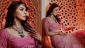 Photos: Hansika Motwani looked amazing in a pink lehenga by Falguni Shane Peacock