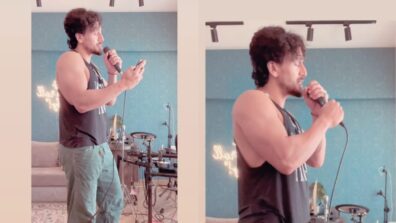 “Pitchy AF”, Tiger Shroff shows off his vocal prowess in viral video