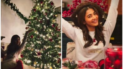 Pooja Hegde Is All Set For Christmas As She Lights Up The Decor