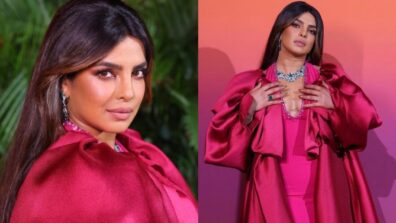 Priyanka Chopra is a quintessential visual delight in Bvlgari limited edition outfit, we are in awe