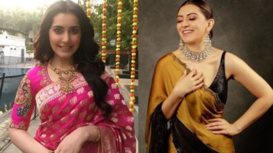 Raashii Khanna In Ethnic Or Hansika Motwani In Modern: Whose Saree Is Captivating?