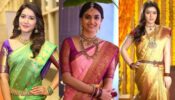 Raashii Khanna, Keerthy Suresh, And Hansika Motwani Embracing The Traditional South Kanjivaram Like A Queen