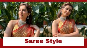 Raashii Khanna Poses In An Exquisite Ethnic Saree Outfit; Check Here