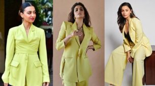 Radhika Apte, Keerthy Suresh, And Alia Bhatt In Titanium Yellow Pantsuit Exudes Statement Style; See Pics