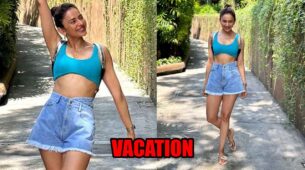 Rakul Preet Singh travels to Phuket for New Year celebrations, looks gorgeous in blue bralette and denim shorts