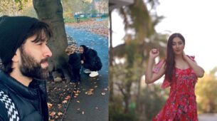 Nakuul Mehta does iconic DDLJ Amrish Puri’s “aao” scene, Disha Parmar shares ‘pretty’ photodump