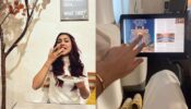 Reem Sameer Sheikh showers her appetite with ‘hot chocolate’ and ‘cookies’, Zain Imam says ‘disabling gravity’