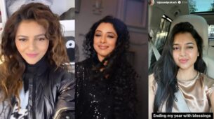 Rubina Dilaik and Rupali Ganguly thank 2022 for good memories, Tejasswi Prakash ends year with blessings