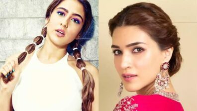 Sara Ali Khan To Kriti Sanon: Fashionista Actresses In Trendy Sleek Festive Hairstyles