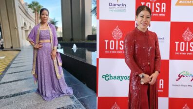 Scoop: Mary Kom Looks Elegant In Ethnic Ensembles In Photos